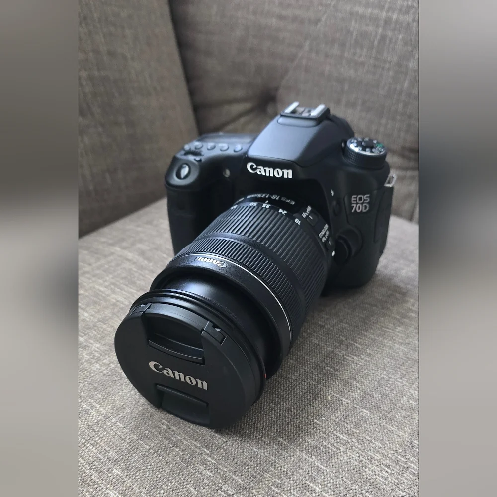 Canon EOS 70D Black DSLR Camera